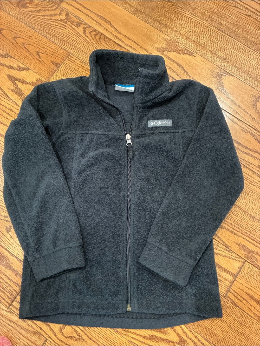 Columbia Kids Black Full-Zip Fleece Jacket